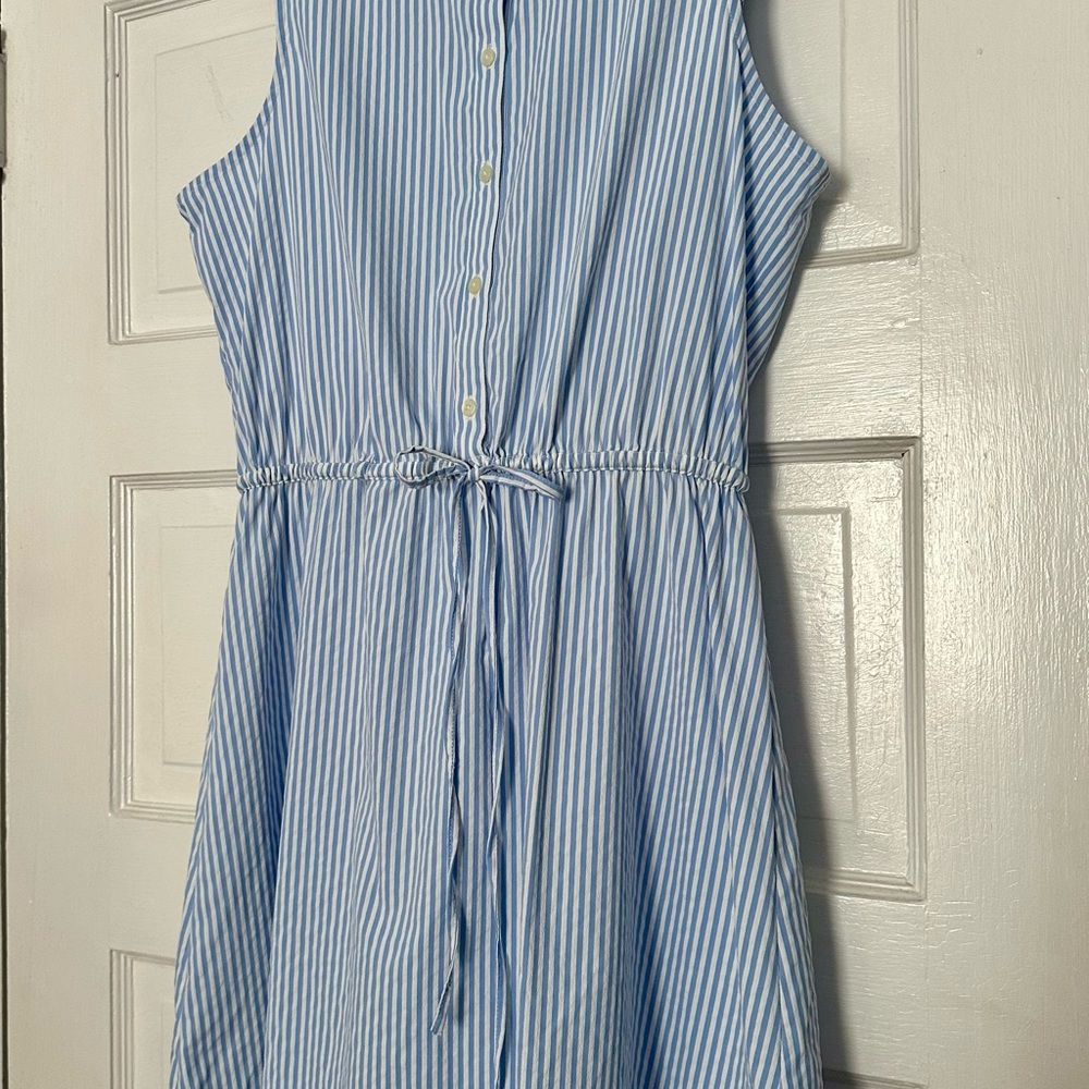 Vineyard Vines Blue and White Striped Dress